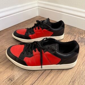 Dior Homme - BO2 Low Top Sneakers - Red/Black - Size 12